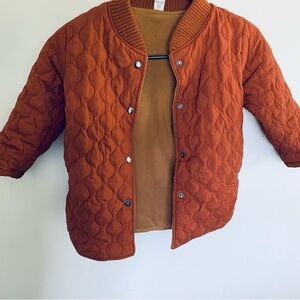 Kids Light Jacket Burnt Orange